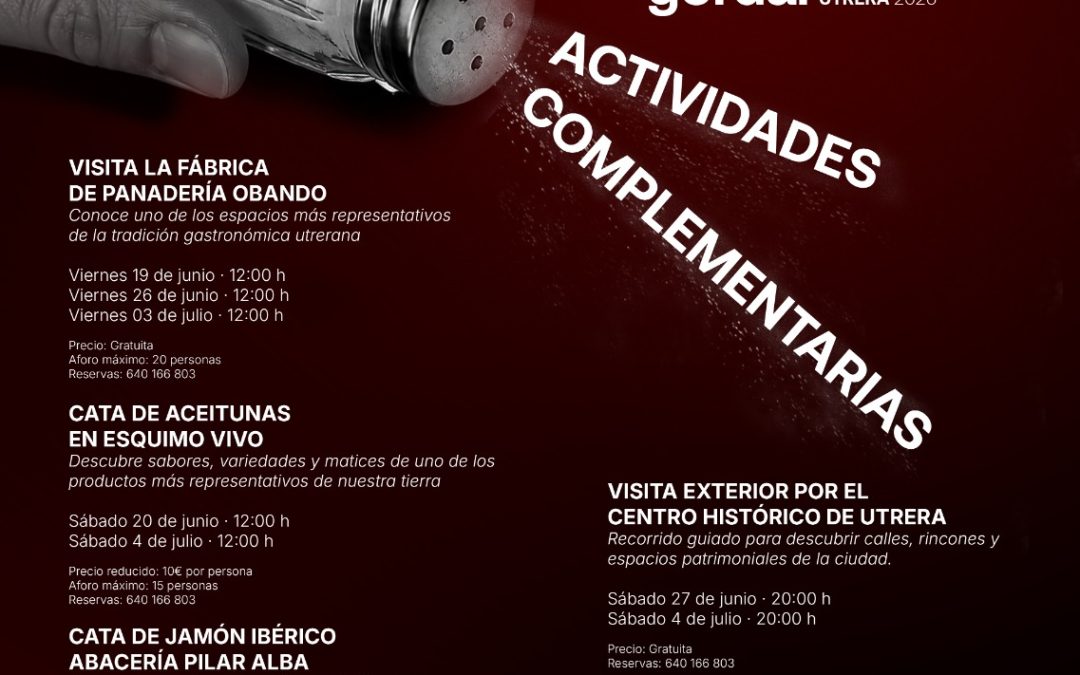 Visita a Obando o catas de jamón y aceitunas como actividades complementarias a la Ruta de la Tapa de Utrera