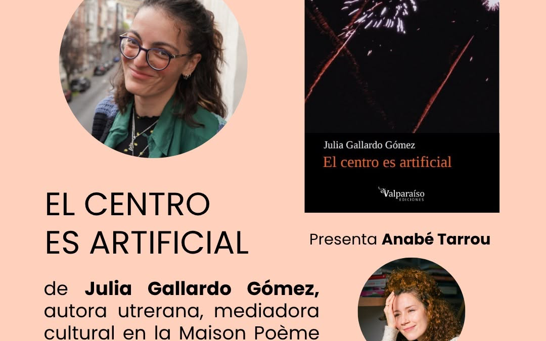 La Biblioteca de Utrera acogerá un taller de poesía y la presentación del primer poemario de Julia Gallardo