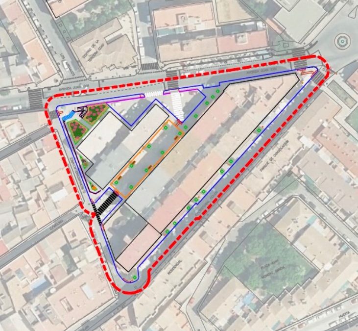 Sale a licitación el proyecto de reurbanización del entorno residencial de San Carlos Borromeo para mejorar la accesibilidad
