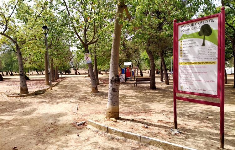 El Ayuntamiento de Utrera licita la segunda fase de la rehabilitación del Parque Cristo de los Afligidos