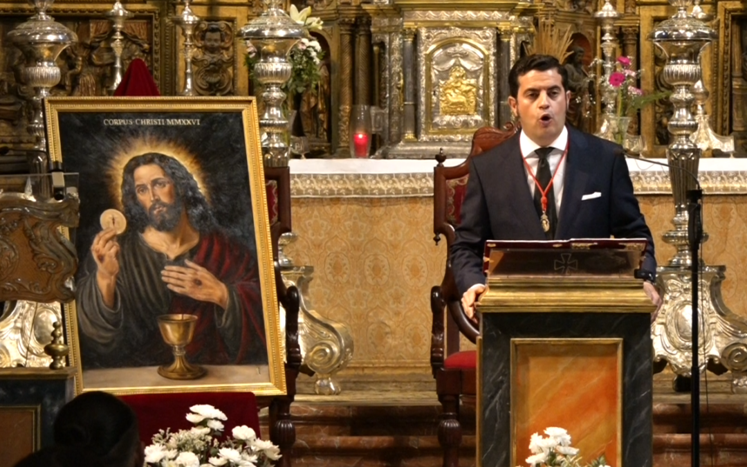 Miguel Falcón inicia las celebraciones del Junio Eucarístico con su exaltación (vídeo)