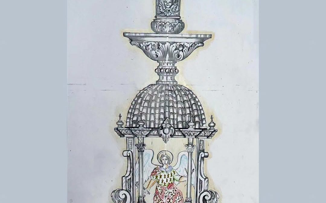 La Hermandad de los Gitanos de Utrera anuncia nuevos ciriales para el paso del Cristo de la Buena Muerte