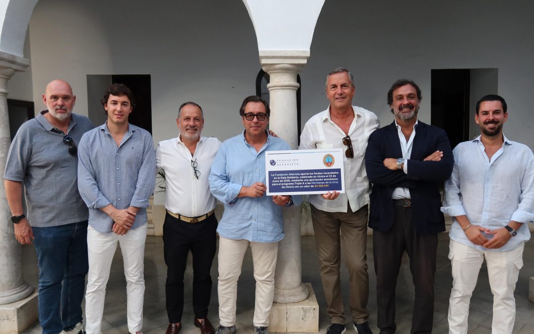La Gala Solidaria de la Fundación Altavista recauda más de 20.000 euros destinados a las Hermanas de la Cruz de Utrera