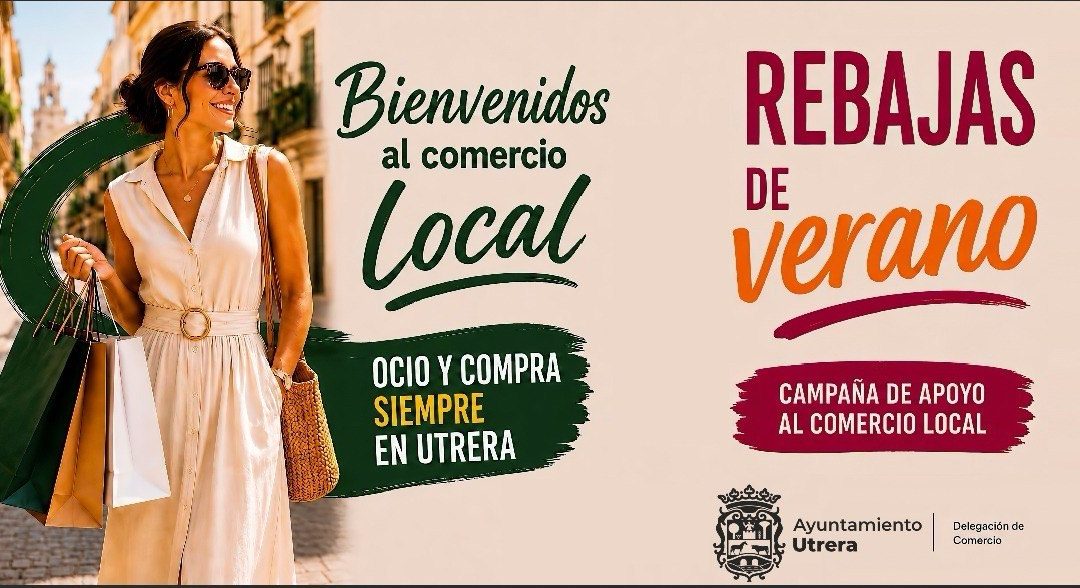 El Ayuntamiento de Utrera lanza una campaña de verano para continuar impulsando el comercio local