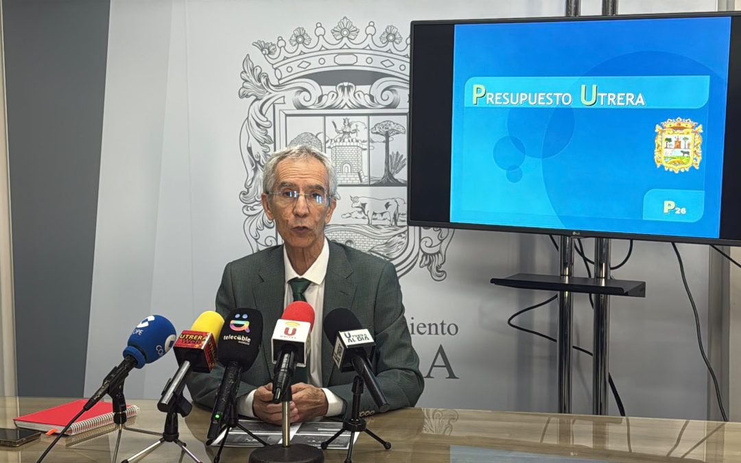 Jiménez presenta el proyecto de presupuesto que será debatido mañana en el pleno Municipal