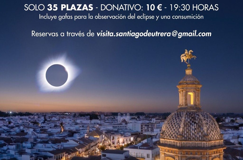 La Parroquia de Santiago organiza «Eclipse en Santiago» para este 12 de agosto