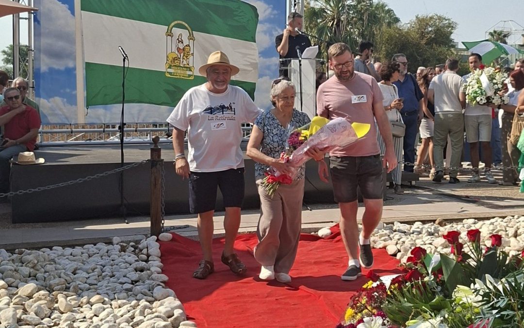 Izquierda Unida de Utrera participa en un acto de homenaje a Blas Infante en Sevilla