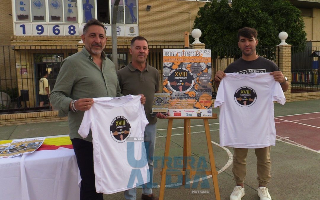 Presentado el cartel de la XVIII edición del Campeonato de Chinos «Memorial Juan Segura» (vídeo)