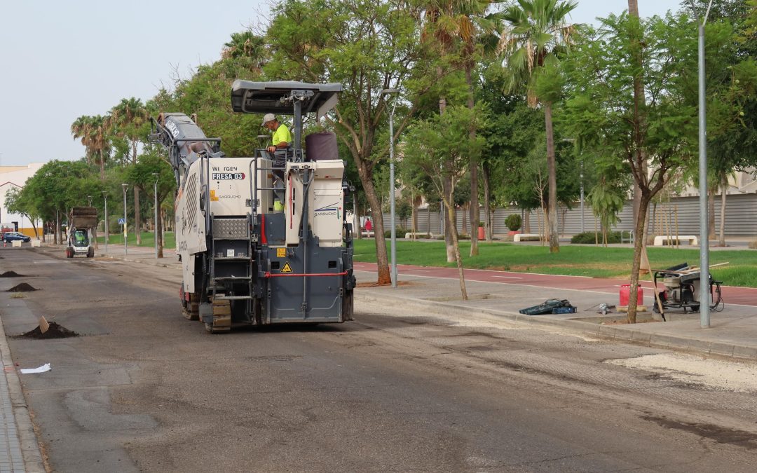 El Plan de Asfaltado avanza con una nueva fase en las calles Mar Adriático y Escultor Antonio Susillo