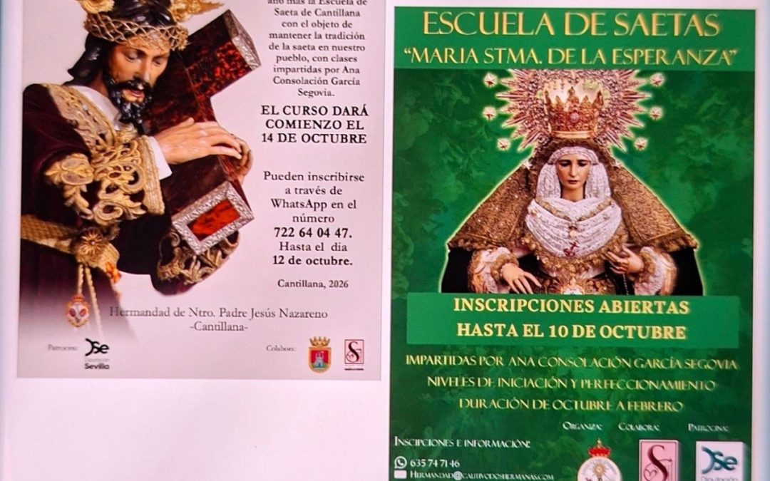 La Asociación Cultural «La Saeta No Se Pierde» lleva el cante de Utrera a Dos Hermanas y Cantillana