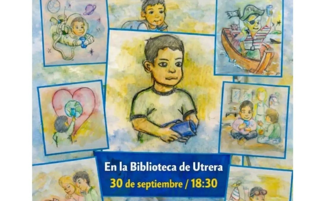 Utrera acogerá la presentación del cuento infantil «El niño del vaso azul», escrito por la profesora Almudena Gil