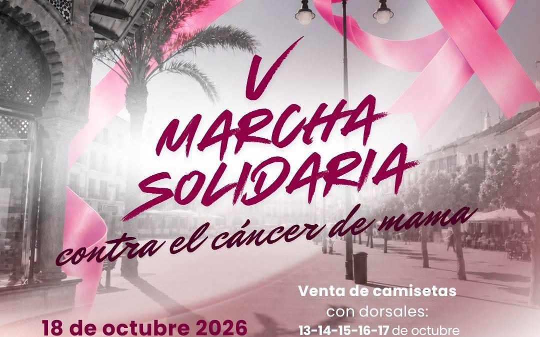 Utrera se viste de rosa en la V Marcha Solidaria contra el Cáncer de Mama este 18 de octubre