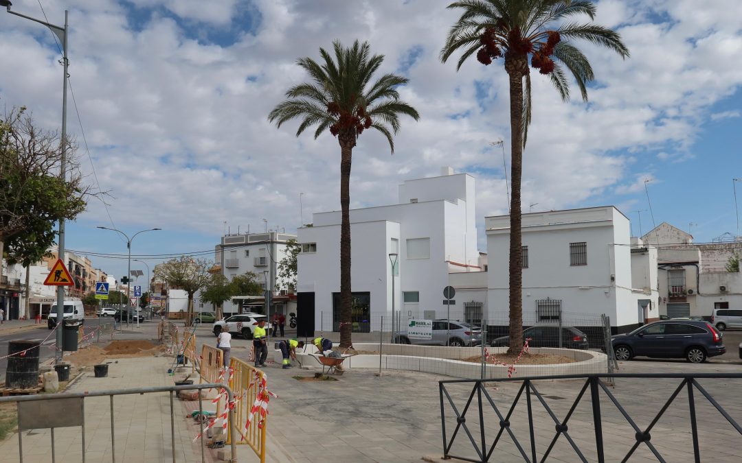 La remodelación de La Vereda avanza con la creación de nuevos espacios de sombra, juegos y zonas verdes
