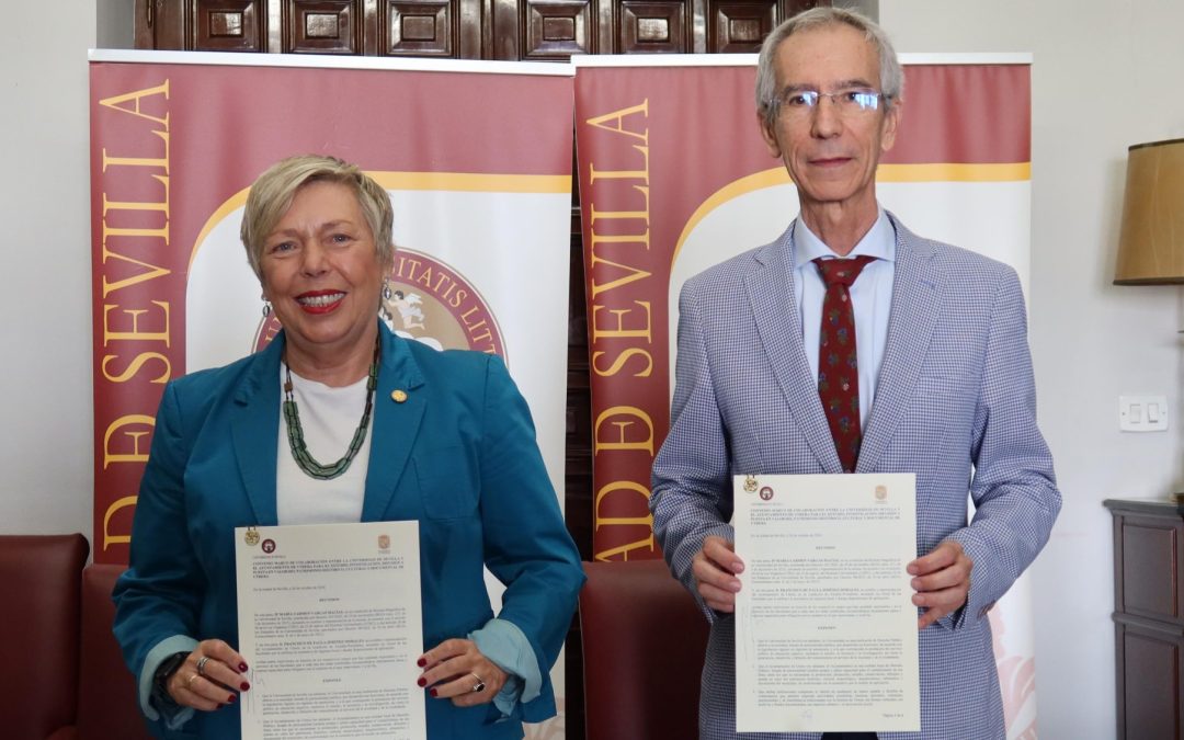 El Ayuntamiento y la US firman un convenio para impulsar investigaciones sobre el patrimonio histórico de Utrera