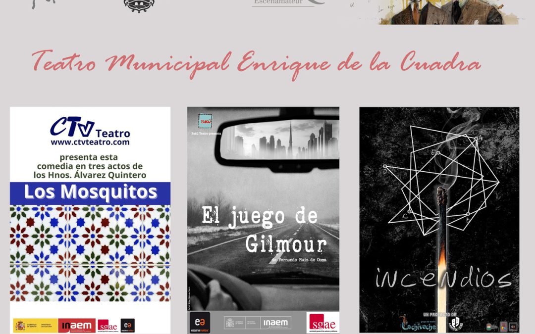 El Enrique de la Cuadra acoge del 9 al 11 de octubre la VI edición de la Muestra Nacional de Teatro Amateur