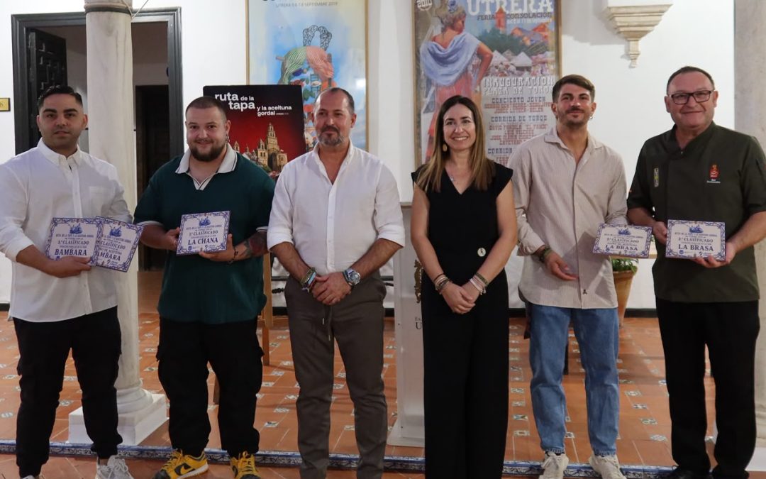 La Chana, La Brasa y Bambara: los premiados de la Ruta de la Tapa y la Aceituna Gordal Utrerana