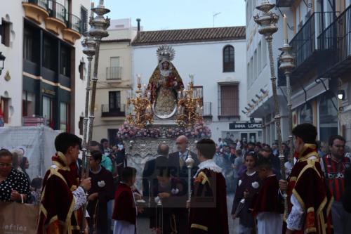 Salida extraordinaria Virgen del Rosario 23 de octubre