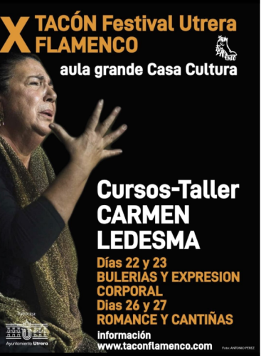 X festival tacon flamenco utrera